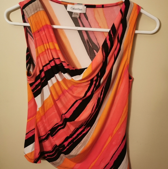 Calvin Klein Bright stylish classic Loose tank S - Picture 1 of 13